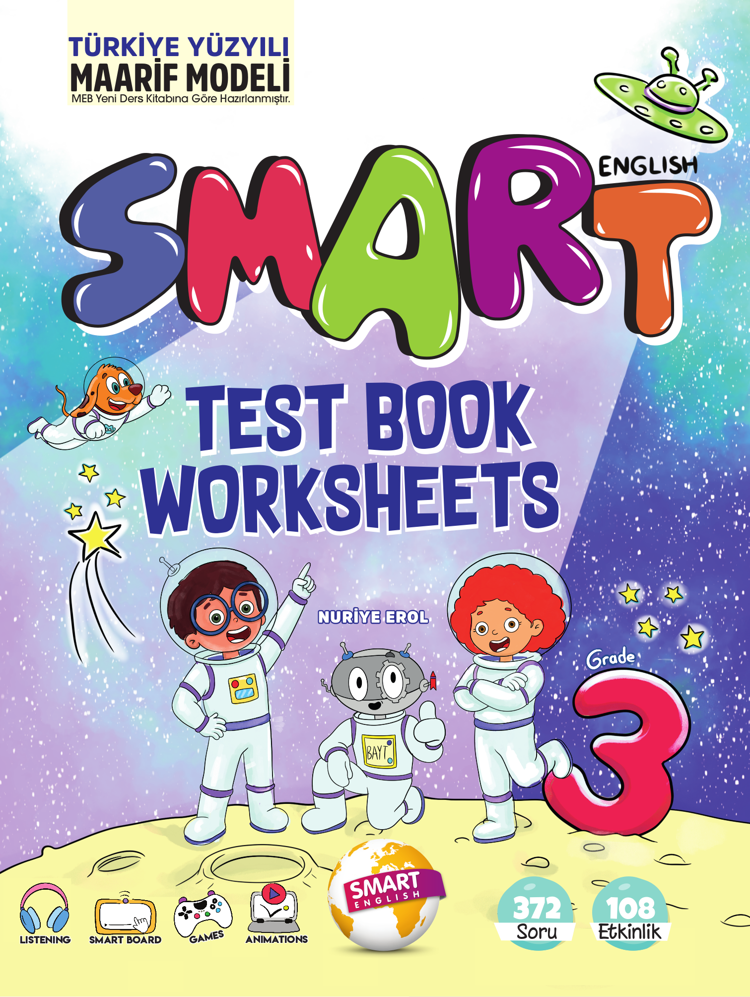 Grade 3 Smart English Test Book Worksheets